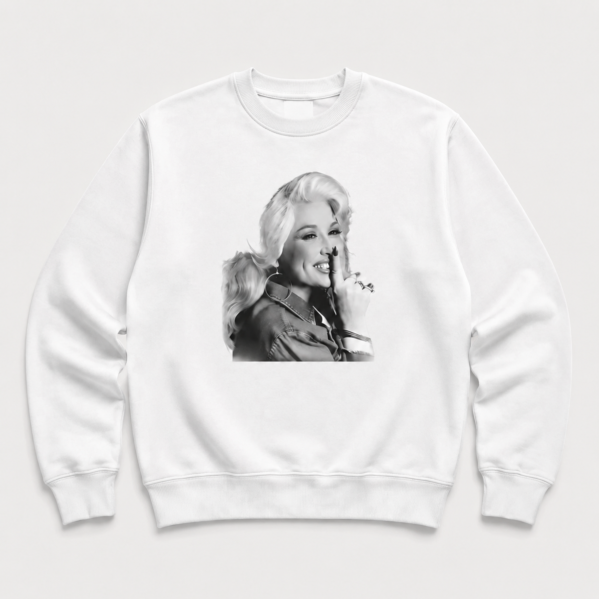 Vintage Dolly Parton Graphic T-Shirt, Sweatshirt & Hoodie – Retro Country Music Portrait Print, Western Country Singer Fan Apparel