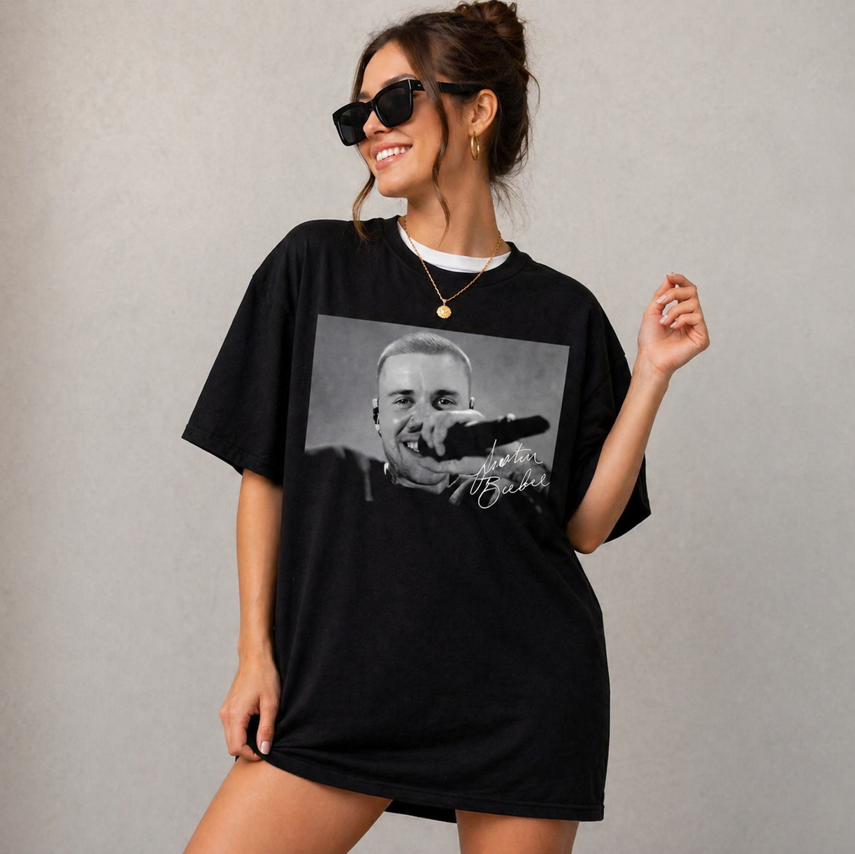 Bieber Live DAISIES V2 Retro Music T-Shirt/Sweatshirt/Hoodie -Tour 2026 Vintage Music Aesthetic Tee