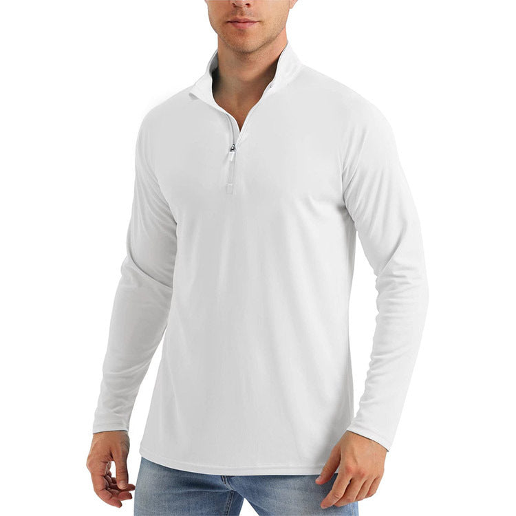 1/3/5Pack Men’s Long Sleeve Performance Shirts – UPF 50+ Quick-Dry Lightweight Athletic Tops for Golf, Hiking, Running & Outdoor Sports