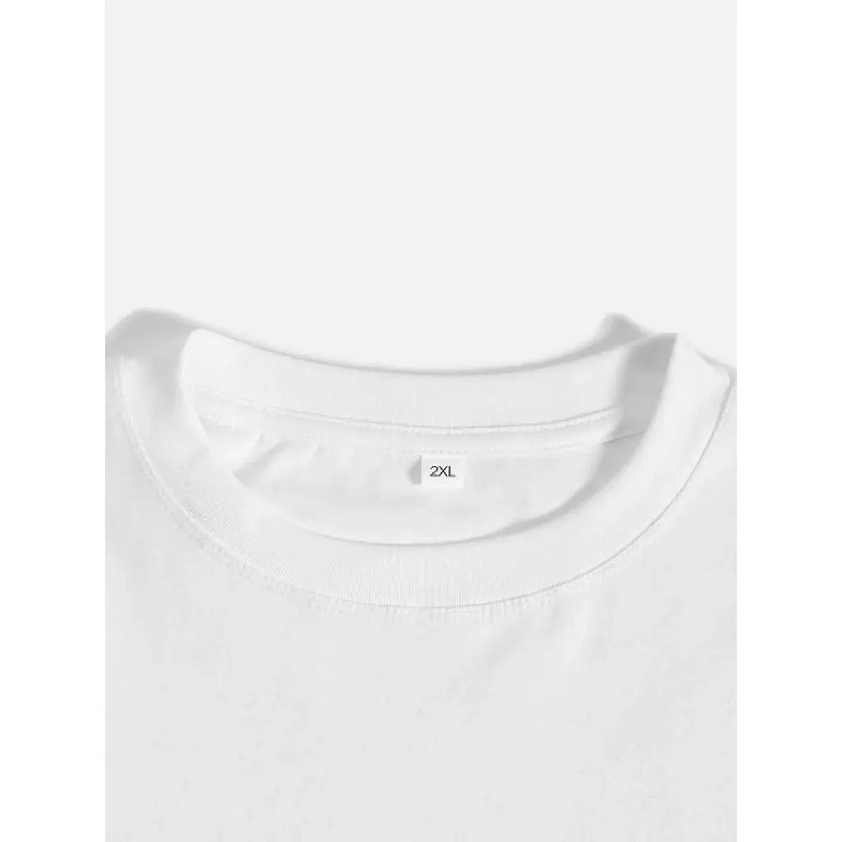 Living Single Graphic Cotton T-Shirt - Bright Colored Lettering