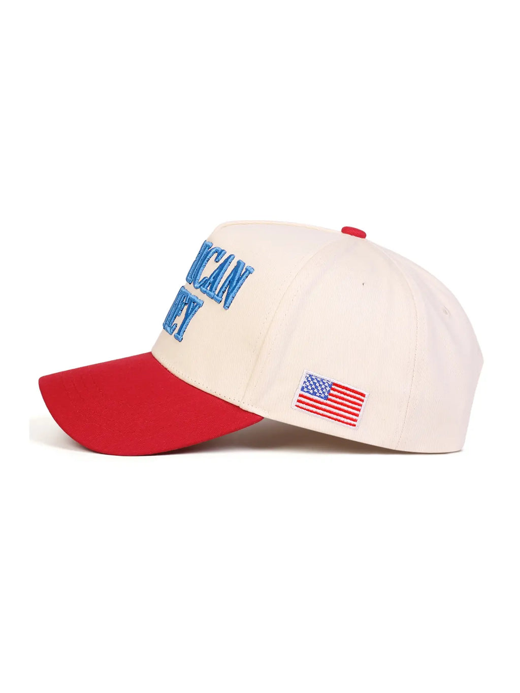 American Honey Embroidered Baseball Cap – Vintage Patriotic USA Hat with American Flag Detail, Country Girl Style