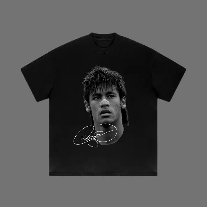 Big Head Neymar T-Shirt, Neymar Vintage Tee, Unisex Soccer Shirt, Sweatshirt, Graphic Tees, Menswear Womenswear Streetwear
