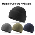 1/2/3-Pack Men’s Waffle Knit Beanies – Lightweight Fitted Skull Caps, Breathable Outdoor Hats for Camping, Cycling & Everyday Wear