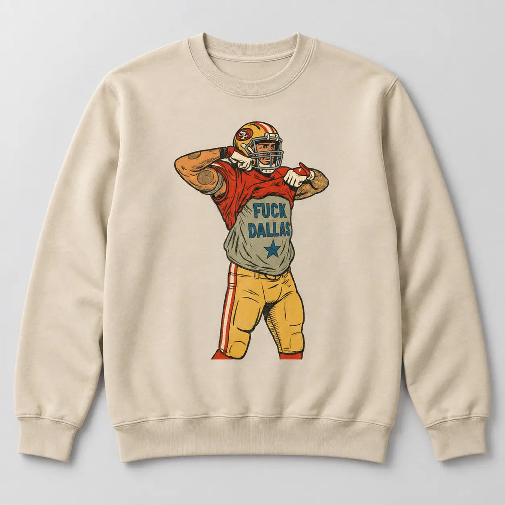 San Francisco Football Rivalry Funny Graphic T-Shirt, Sweatshirt & Hoodie – Retro Game Day Sports Fan Apparel