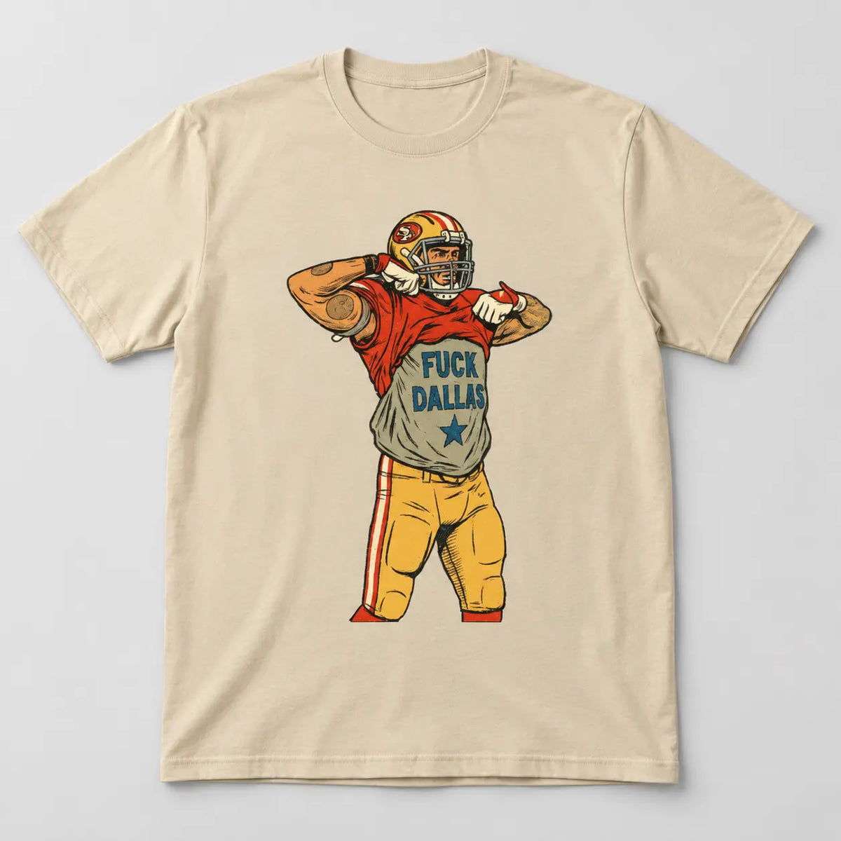 San Francisco Football Rivalry Funny Graphic T-Shirt, Sweatshirt & Hoodie – Retro Game Day Sports Fan Apparel