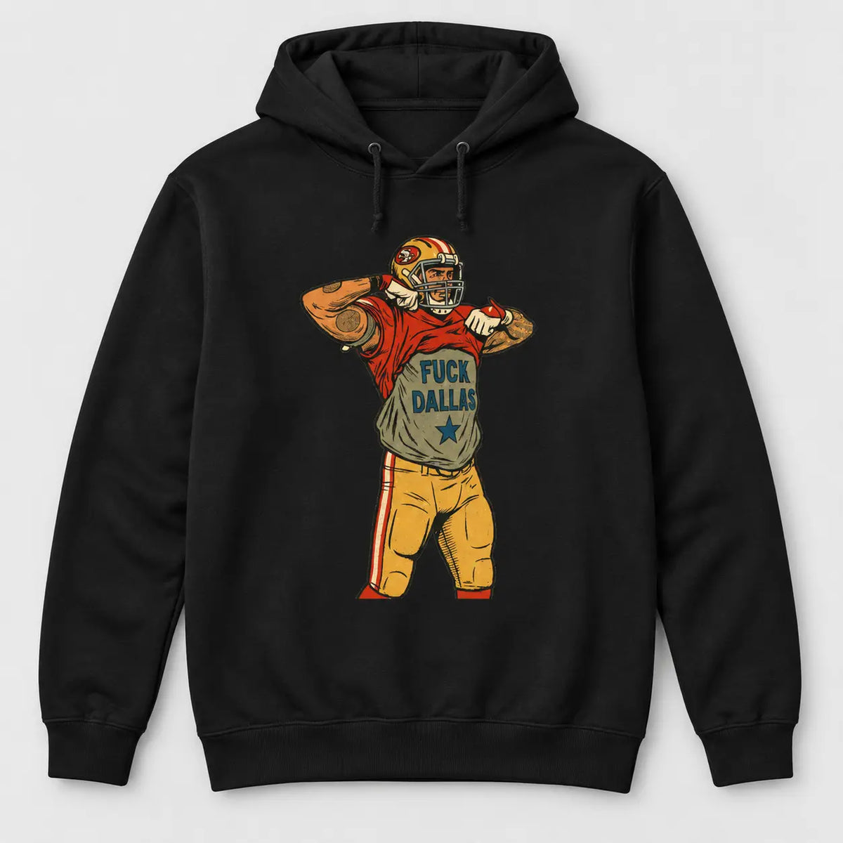 San Francisco Football Rivalry Funny Graphic T-Shirt, Sweatshirt & Hoodie – Retro Game Day Sports Fan Apparel