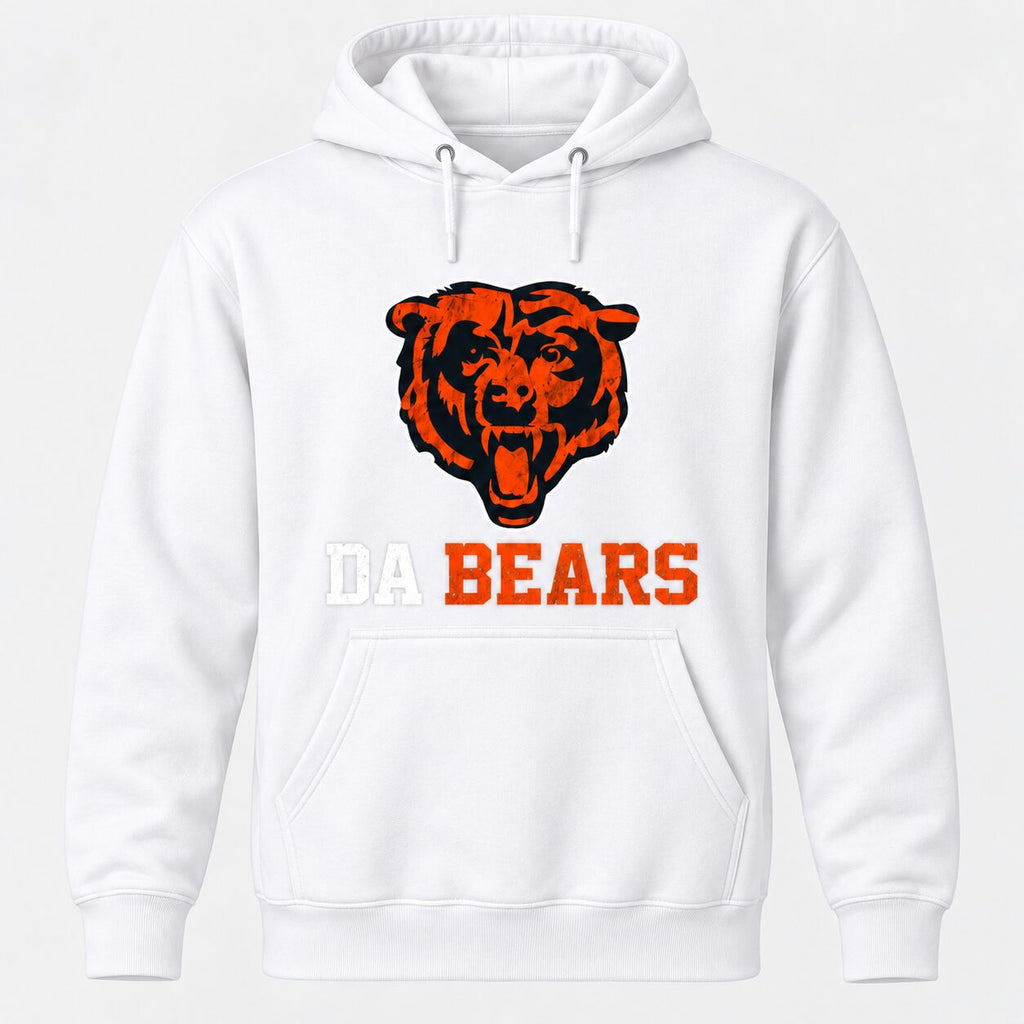DA BEARS Football Graphic T-Shirt, Sweatshirt & Hoodie – Classic Bears Game Day Fan Apparel