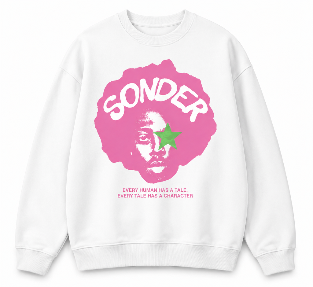 Sonder Graphic T-Shirt, Sweatshirt & Hoodie – Vintage Retro Print Streetwear Top, Unisex Casual Apparel