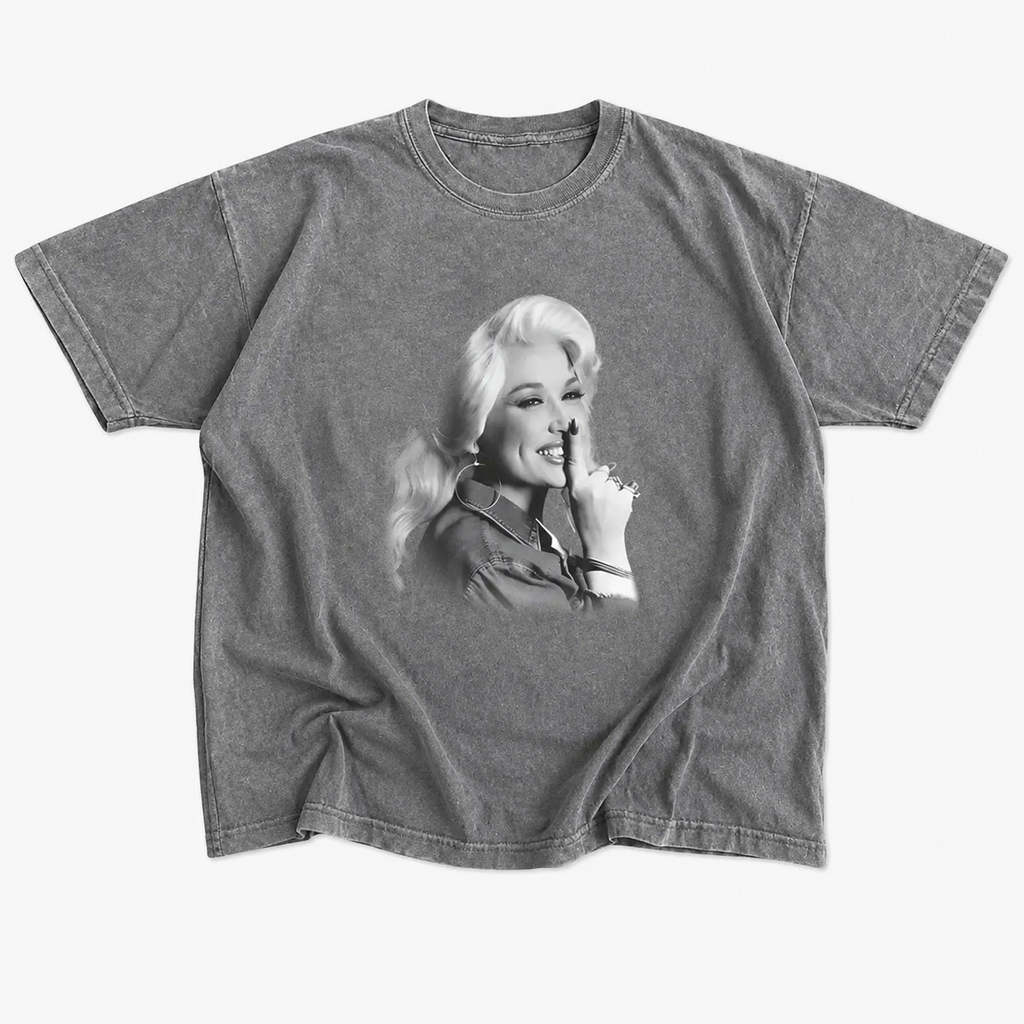 Vintage Dolly Parton Graphic T-Shirt, Sweatshirt & Hoodie – Retro Country Music Portrait Print, Western Country Singer Fan Apparel