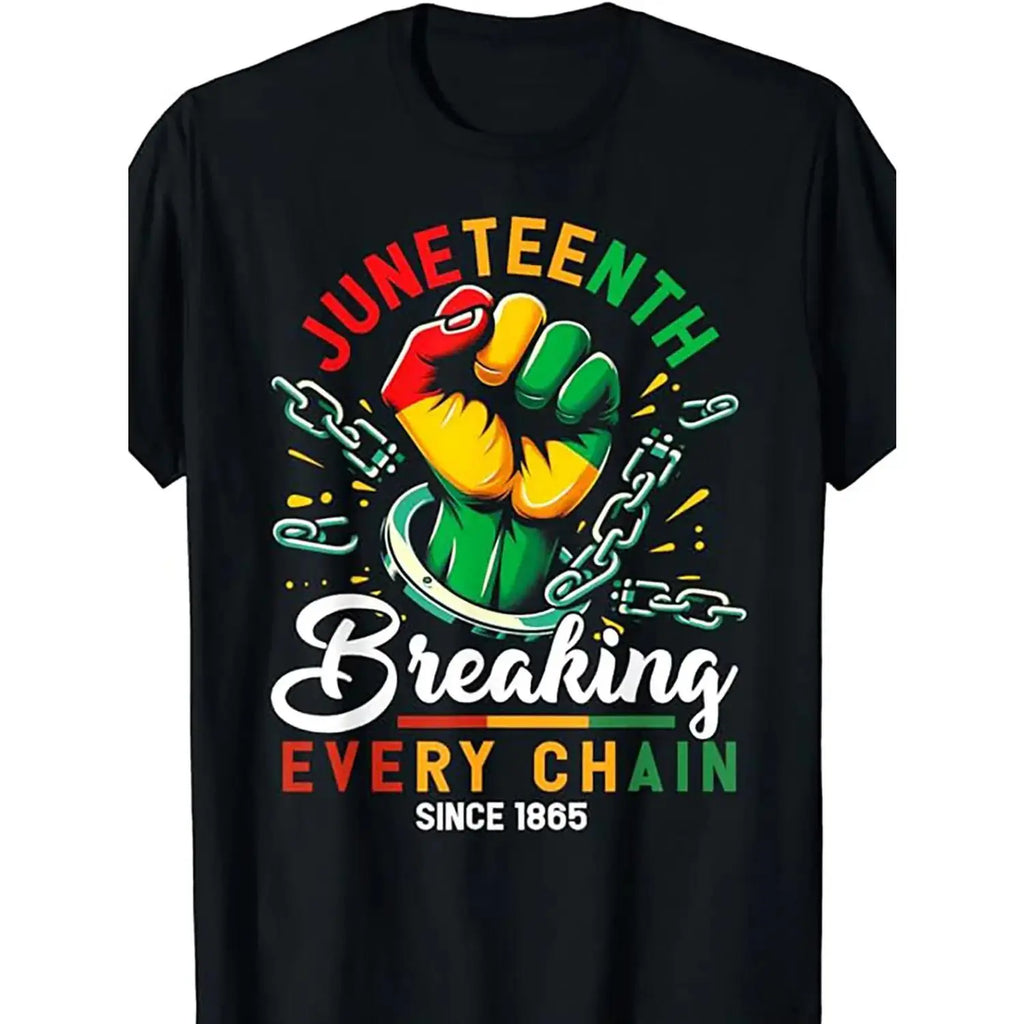 African American Pride Juneteenth T-Shirt/Sweatshirt/Hoodie – Comfortable Unisex Cotton Graphic Tee