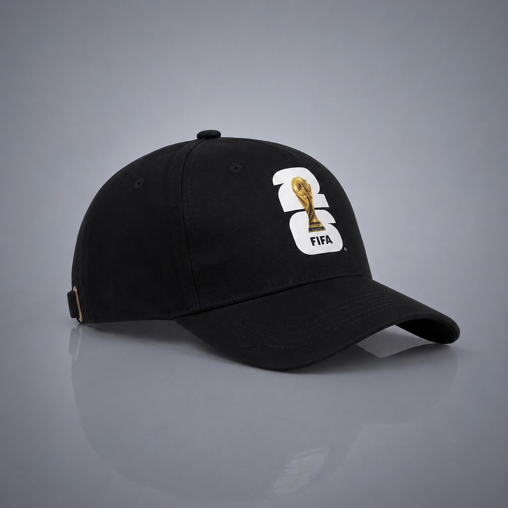 2026 Soccer Trophy Embroidered Baseball Cap – Football Fan Game Day Hat, Casual Sports Cap for Men & Women