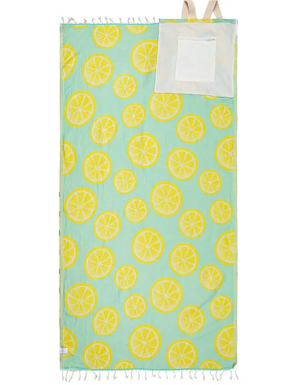 2-in-1 Beach Towel Bag – Convertible Sand-Free Microfiber Quick Dry Travel Towel for Beach, Pool & Vacation