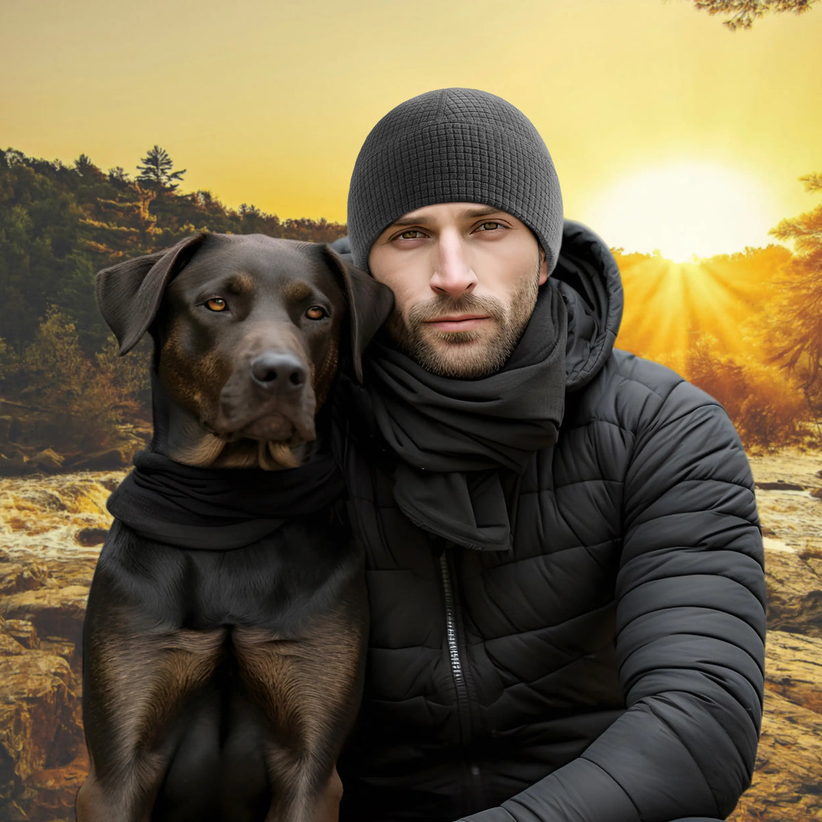 1/2/3-Pack Men’s Waffle Knit Beanies – Lightweight Fitted Skull Caps, Breathable Outdoor Hats for Camping, Cycling & Everyday Wear