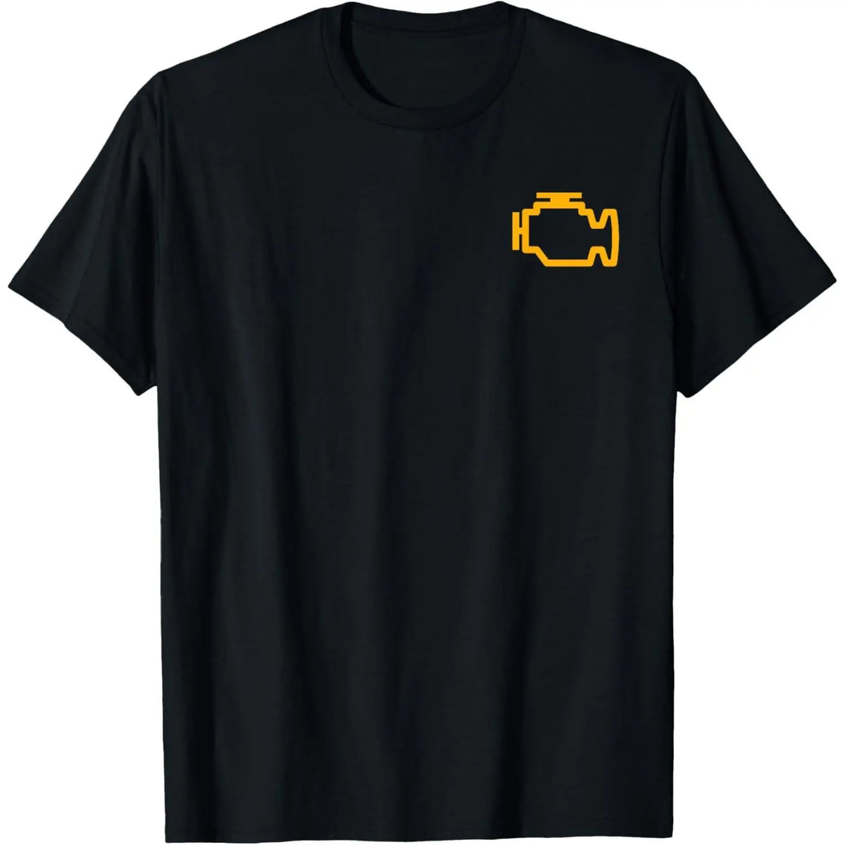 Check Engine Light T-Shirt, Sweatshirt & Hoodie – Funny Automotive Graphic Shirt, Car Guy Humor, Mechanic & Gearhead Gift