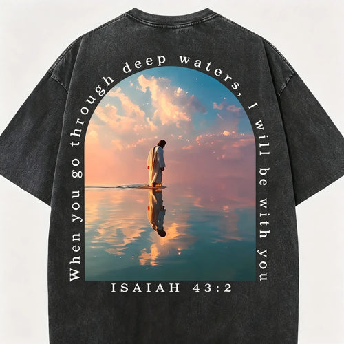 Cross & Isaiah Verse T-Shirt/Sweatshirt/Hoodie – Vintage Faith Graphic Tee