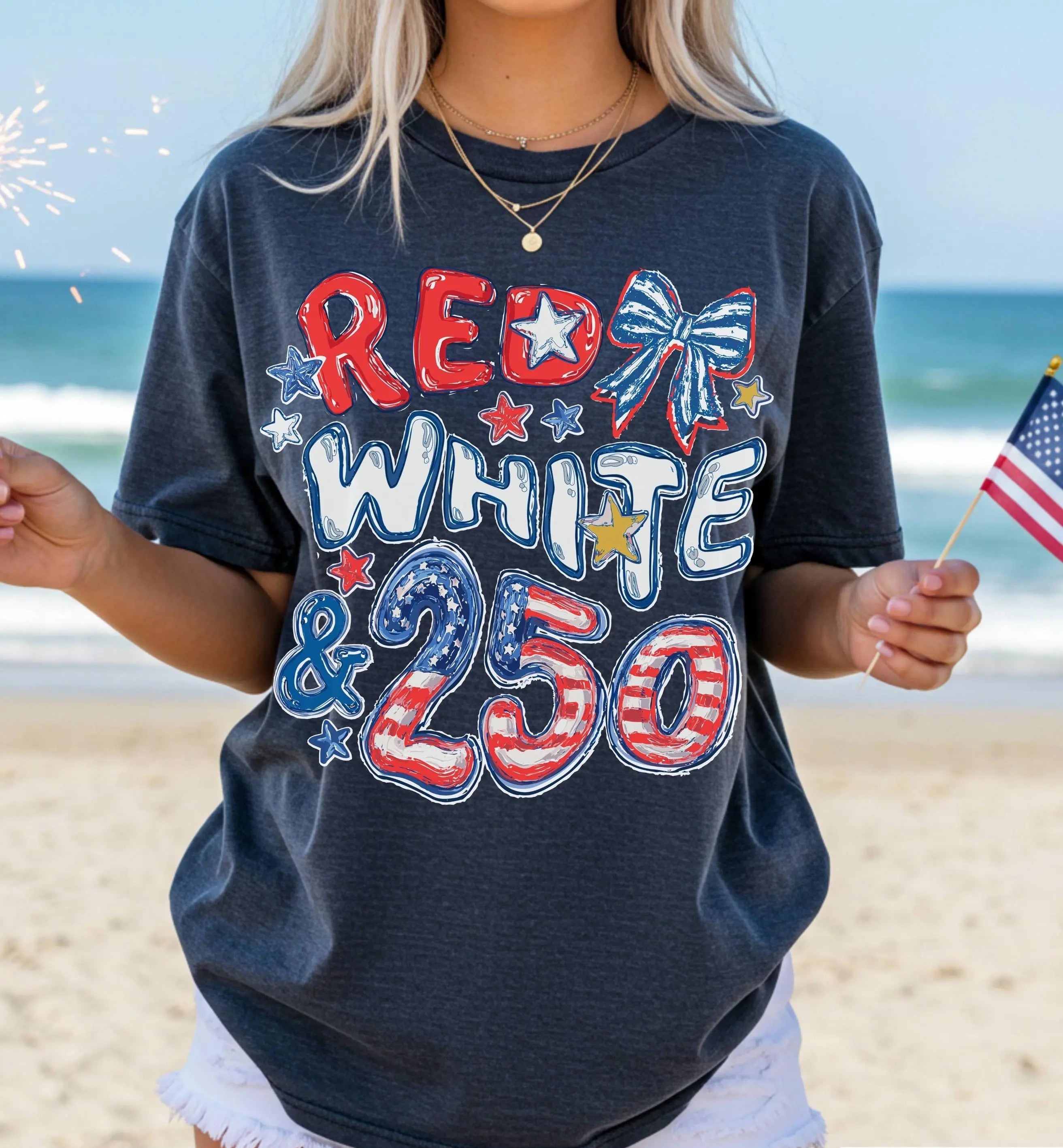 America 250 T-Shirt/Sweatshirt/Hoodie – Patriotic Graphic Tee