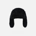 Unisex Furry Winter Trapper Hat – Soft Faux Fur Ear Flap Cap, Warm Cozy Cold Weather Hat, Y2K Quirky Fashion Accessory