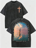 Cross & Isaiah Verse T-Shirt/Sweatshirt/Hoodie – Vintage Faith Graphic Tee