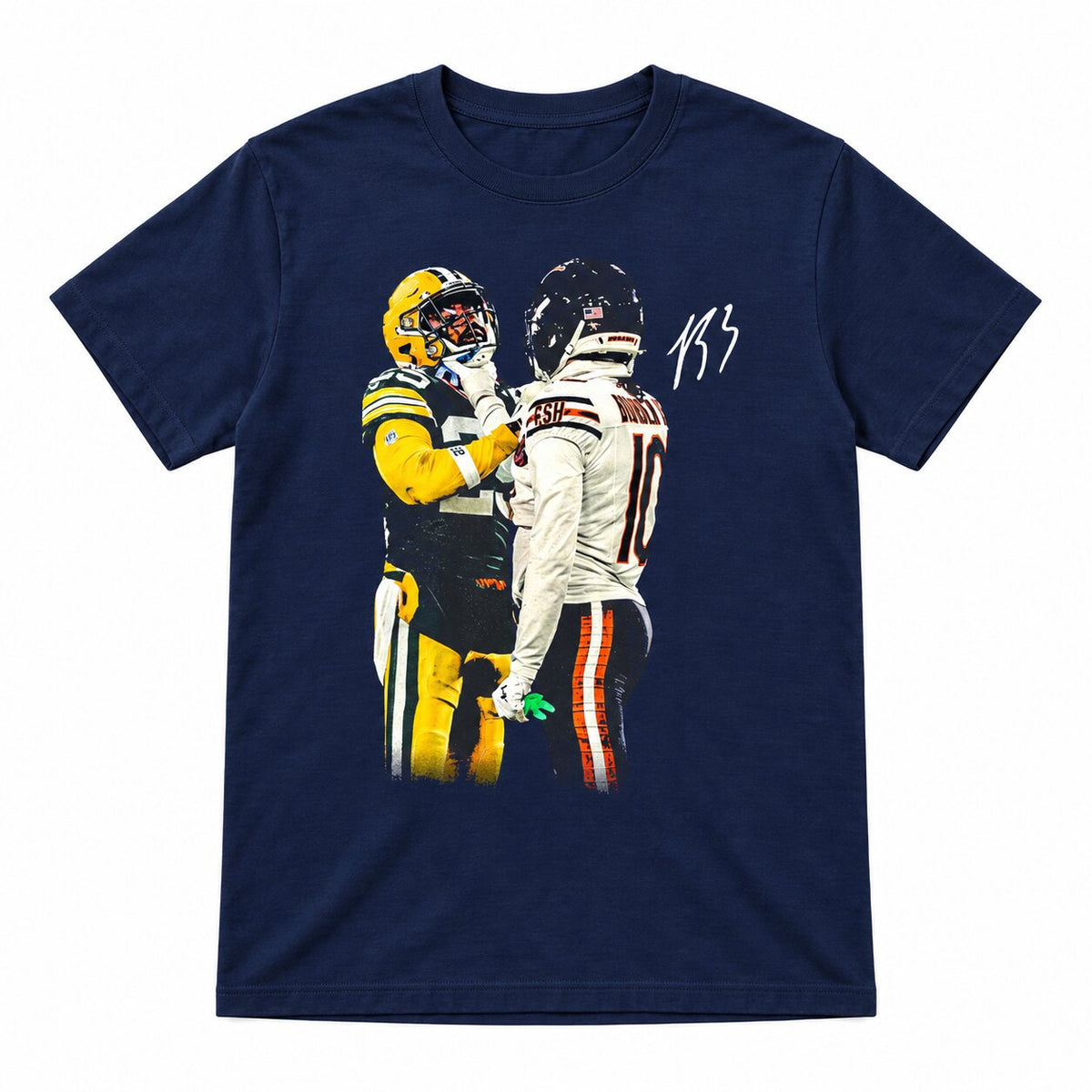 Luther Burden III #13 Chicago Football Graphic T-Shirt, Sweatshirt & Hoodie – Vintage Game Day Fan Apparel