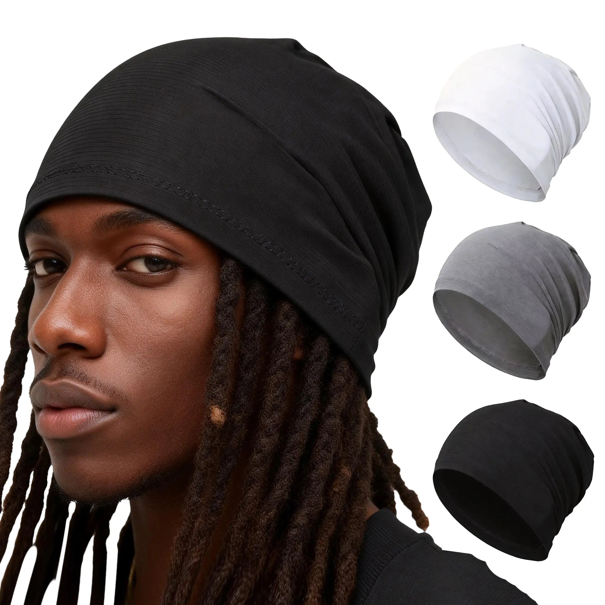 Premium Skull Cap Beanie – Lightweight Breathable Stretch Head Cover for Running, Cycling, Gym, Sleep & Everyday Wear