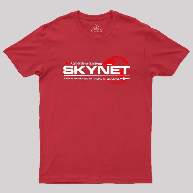 Cyberdyne Systems Skynet T-Shirt, Sweatshirt & Hoodie – Neural Net Artificial Intelligence Graphic, Retro Sci-Fi Tech Geek Design, Futuristic Movie Inspired Gift