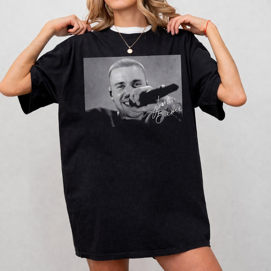 Bieber Live DAISIES V2 Retro Music T-Shirt/Sweatshirt/Hoodie -Tour 2026 Vintage Music Aesthetic Tee