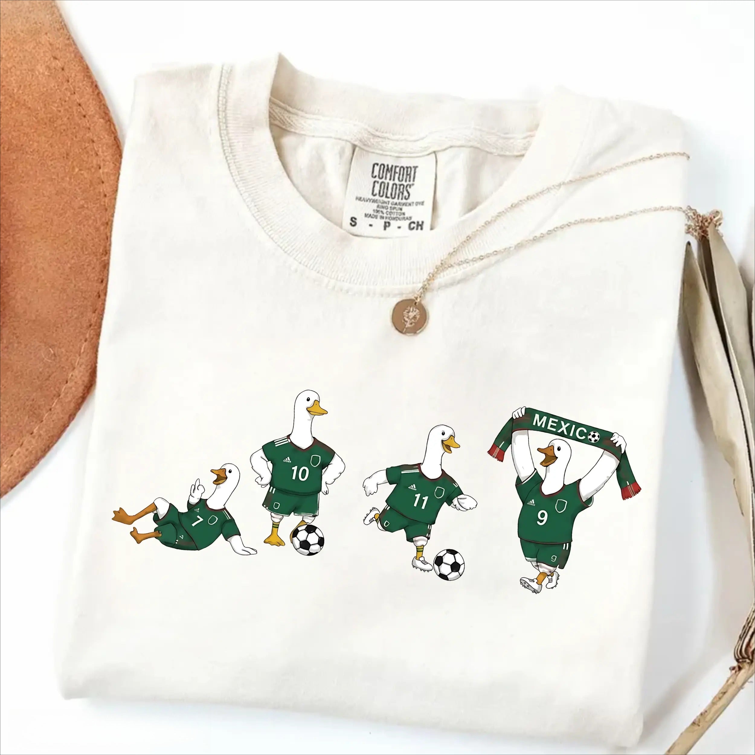Funny Goose Mexico Soccer T-Shirt/Sweatshirt/Hoodie – Mexico Football Fan Game Day Graphic Tee