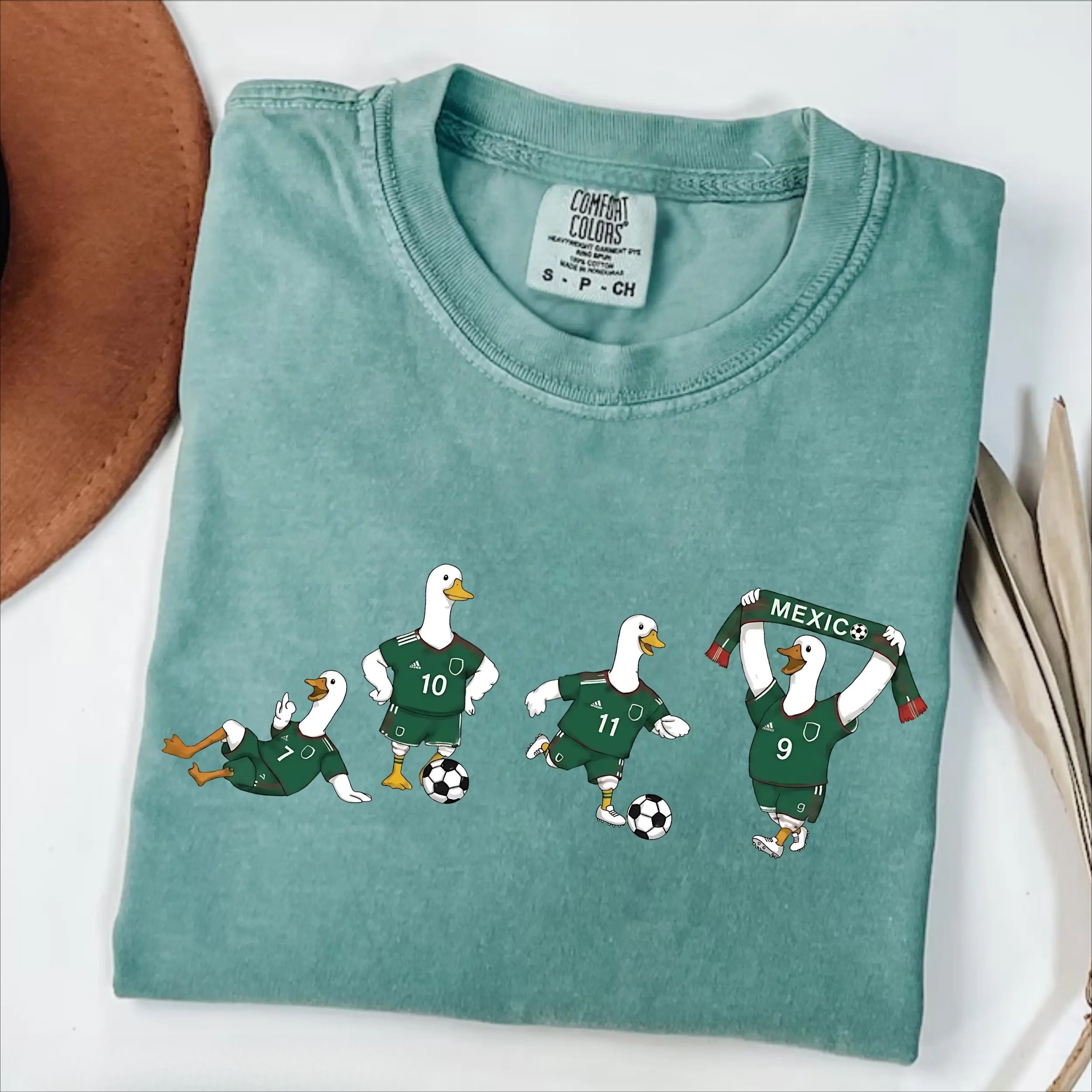 Funny Goose Mexico Soccer T-Shirt/Sweatshirt/Hoodie – Mexico Football Fan Game Day Graphic Tee