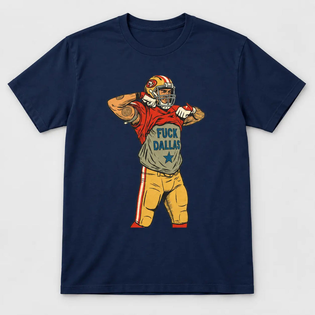 San Francisco Football Rivalry Funny Graphic T-Shirt, Sweatshirt & Hoodie – Retro Game Day Sports Fan Apparel