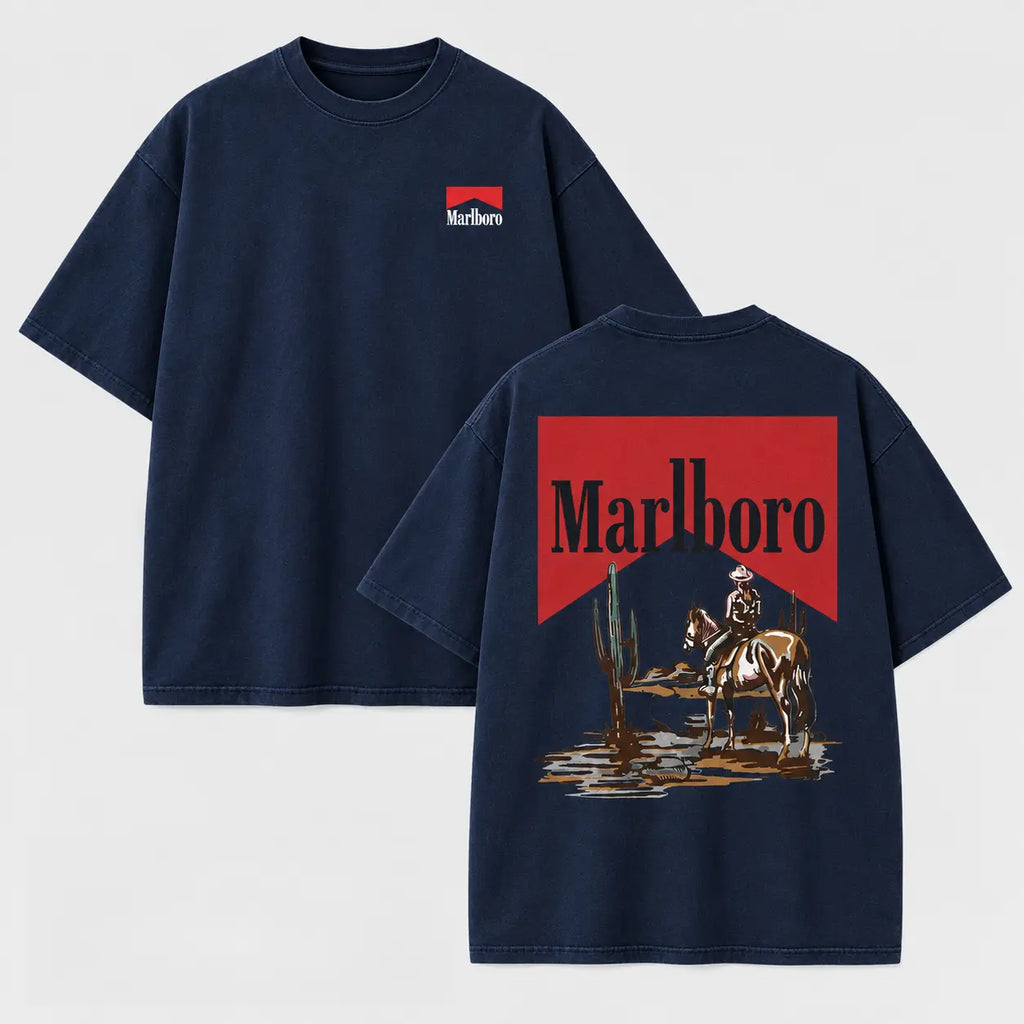 Vintage Western Cowboy Graphic T-Shirt, Sweatshirt & Hoodie – Retro Rodeo Dark Americana Streetwear