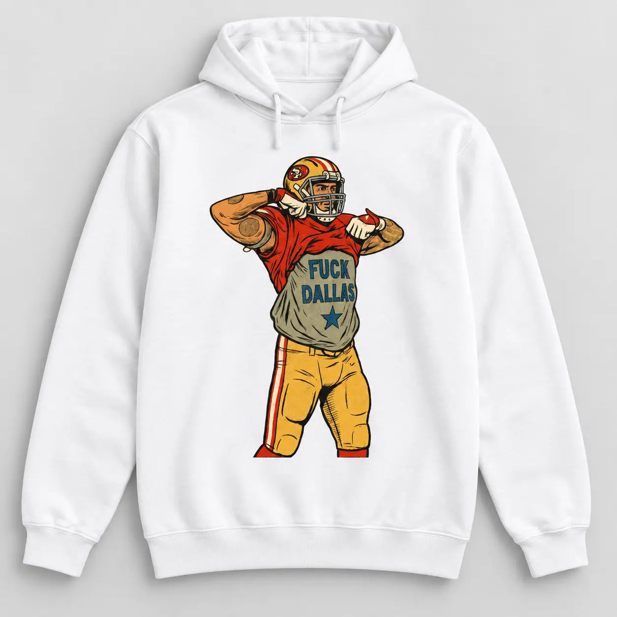 San Francisco Football Rivalry Funny Graphic T-Shirt, Sweatshirt & Hoodie – Retro Game Day Sports Fan Apparel